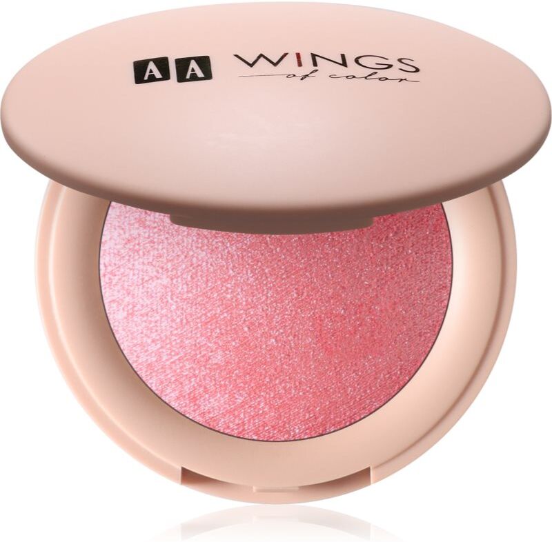 AA Wings of Color Power of Glow Illuminating Blush illuminating blusher shade 01 Sunset Rose 4 g