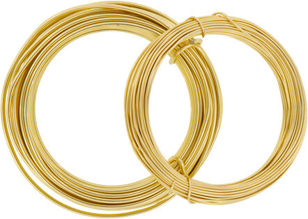 Aludraht, gold
