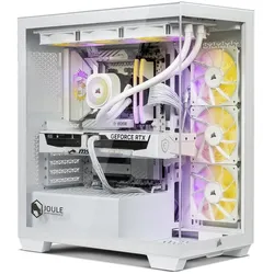 Joule Performance High End Gaming PC L1135290 (2000 GB, 32 GB, AMD Ryzen 7 9800X3D, GeForce RTX 5080), PC, Weiss