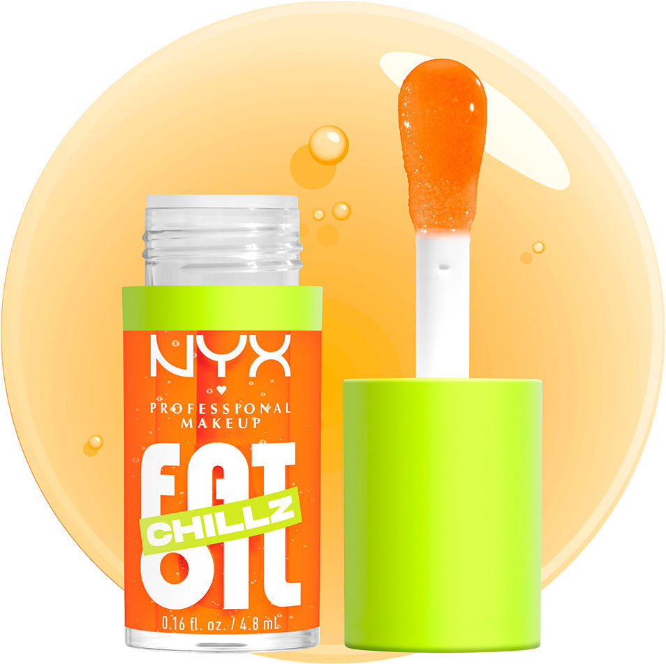 Nyx Professional Make Up Brillant à lèvres Fat Oil Chillz #Citrus Chiller