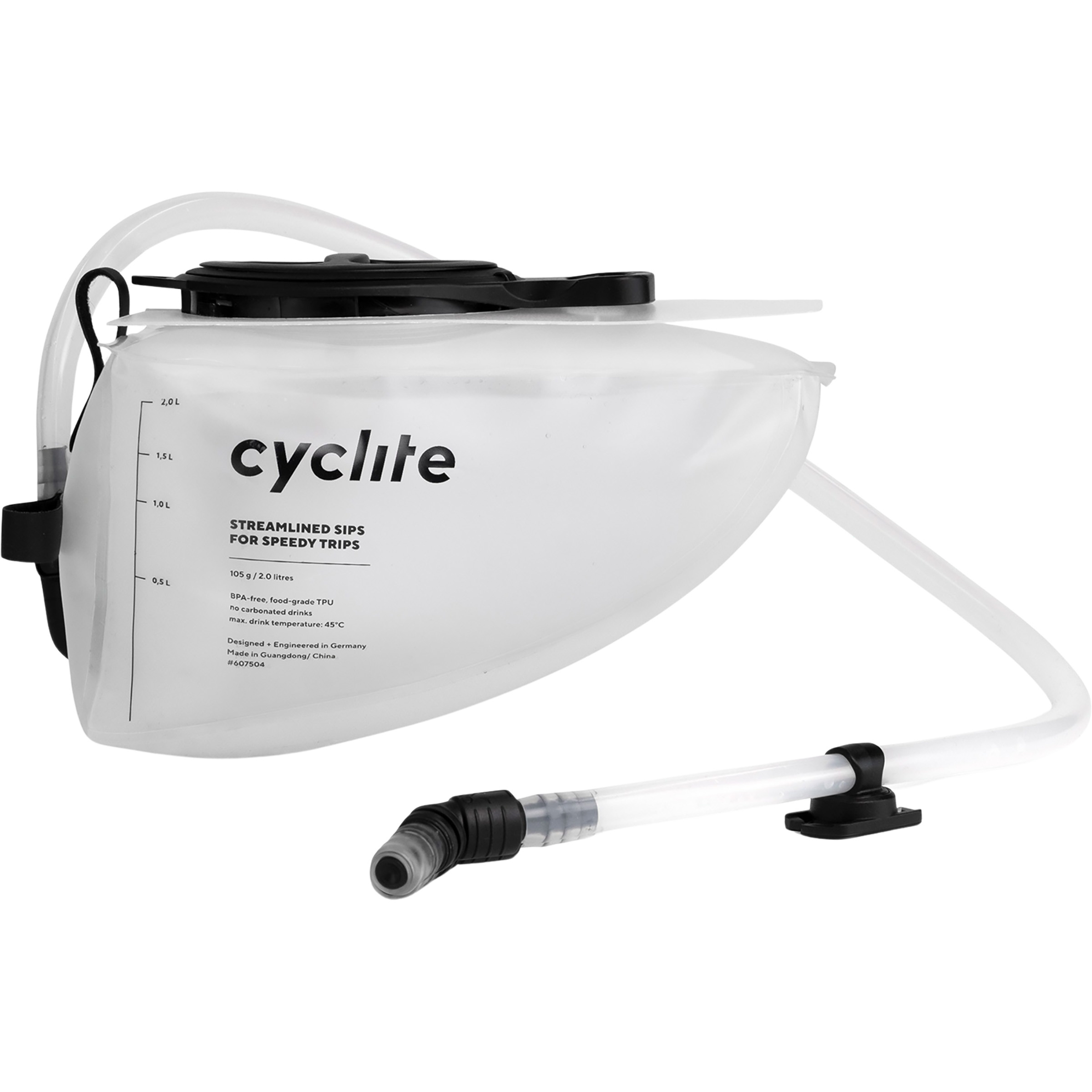 Cyclite Aero Bladder / 02 Trinkblase Trinksysteme weiss Größe 2,5L Bikepacking