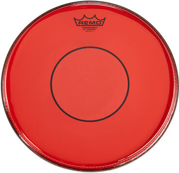 "Remo 14"" Power. 77 Colortone Red Rouge"