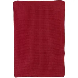 IB Laursen Küchen Handtuch gestrickt, 40 x 60 cm, rot
