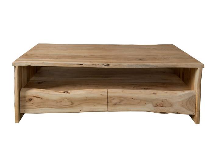 SAM® Couchtisch Flora, verschiedene Größen, Akazienholz massiv, echte Baumkante