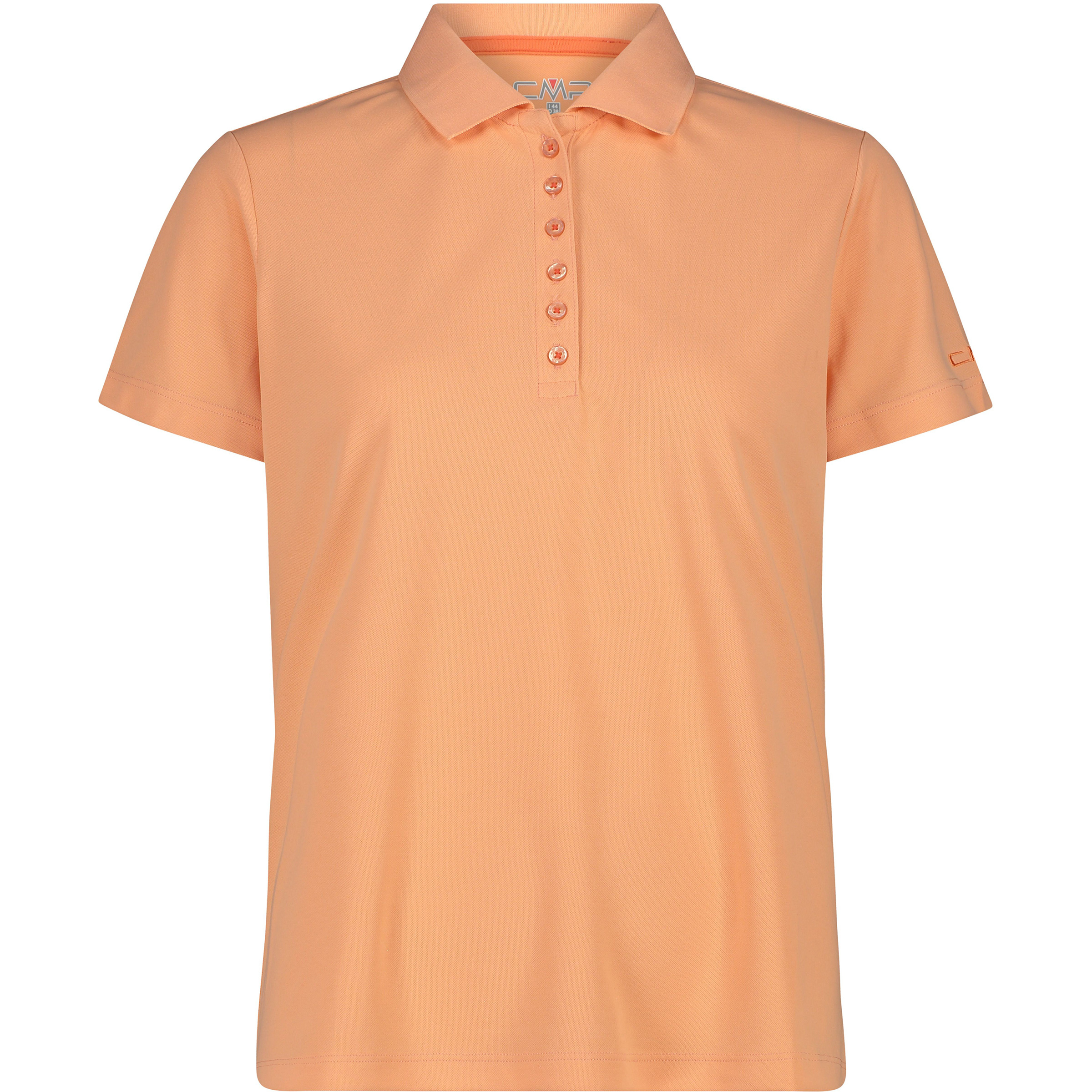 CMP Polo Damen T-Shirts orange Größe XXS Lifestyle Atmungsaktiv