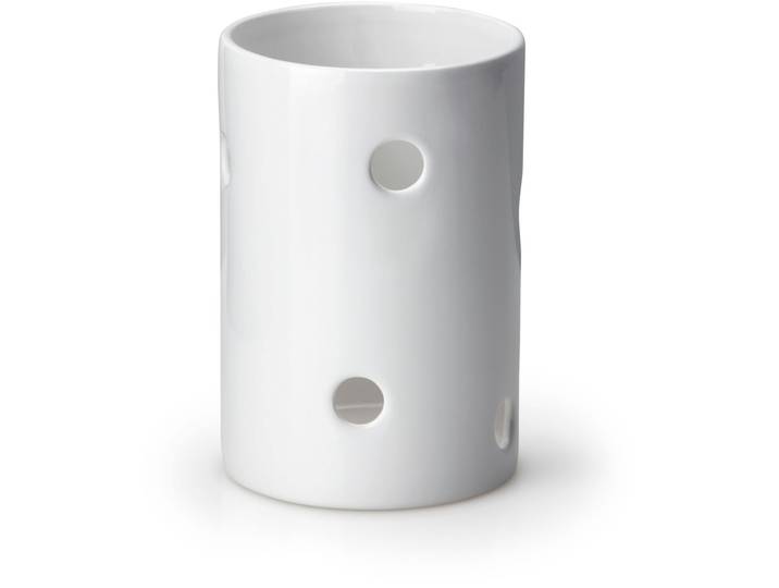 Besteckhalter CONTINENTA, weiß, H:15cm Ø:10cm, Keramik, Besteckkörbe, Besteckhalter, Keramik Ø 10x15cm