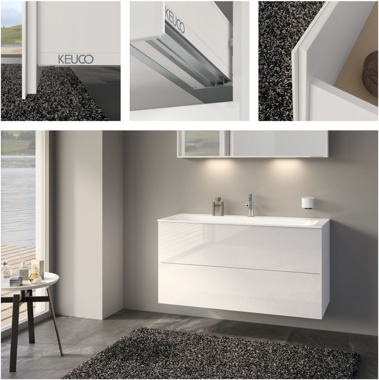 Keuco Waschtischunterbau X-Line 33183, 33183300000