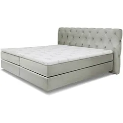 Boxspringbett SANSIBAR LANGEOOG - Bezug: Stoff