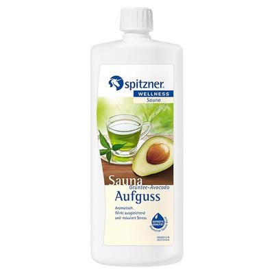 Spitzner Saunaaufguss Grüntee-Avocado Wellness 1000 ml Konzentrat