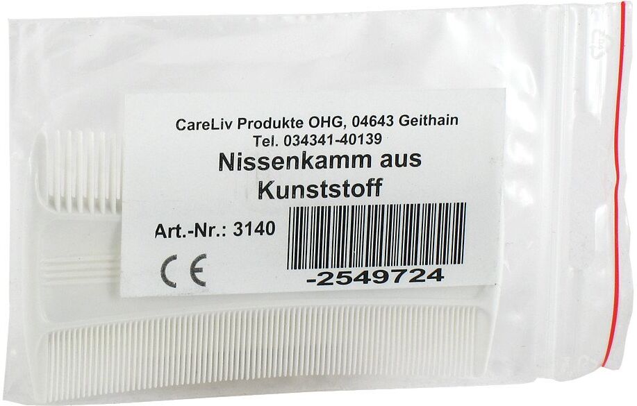 Careliv Produkte Nissenkamm Kunststoff