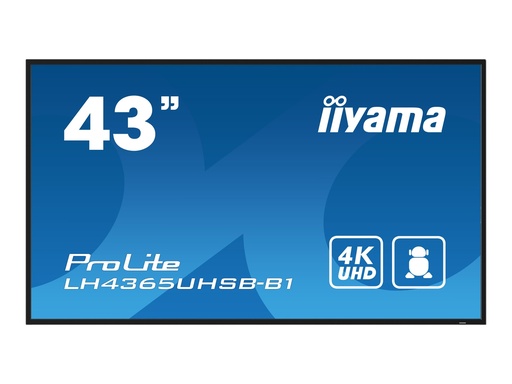 Iiyama ProLite LH4365UHSB-B1 - 109 cm (43") Diagonalklasse (108 cm (42.5") (LH4365UHSB-B1)