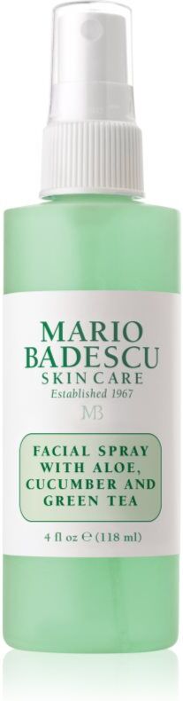Mario Badescu Facial Spray with Aloe, Cucumber and Green Tea kühlender und erfrischender Sprühnebel für müde Haut 118 ml