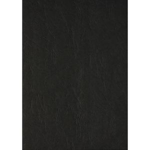 Clairefontaine Einbanddeckel Text & Cover, bedruckbar, schwarz, 240 g/m² Karton mit Lederstruktur, A4, 100 Stück