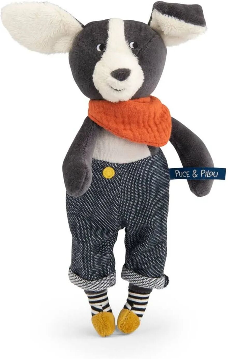 Moulin Roty Peluche Puce Gris anthracite taille unique