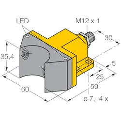 Turck Sensor NI4DSU352Y1X2H1140