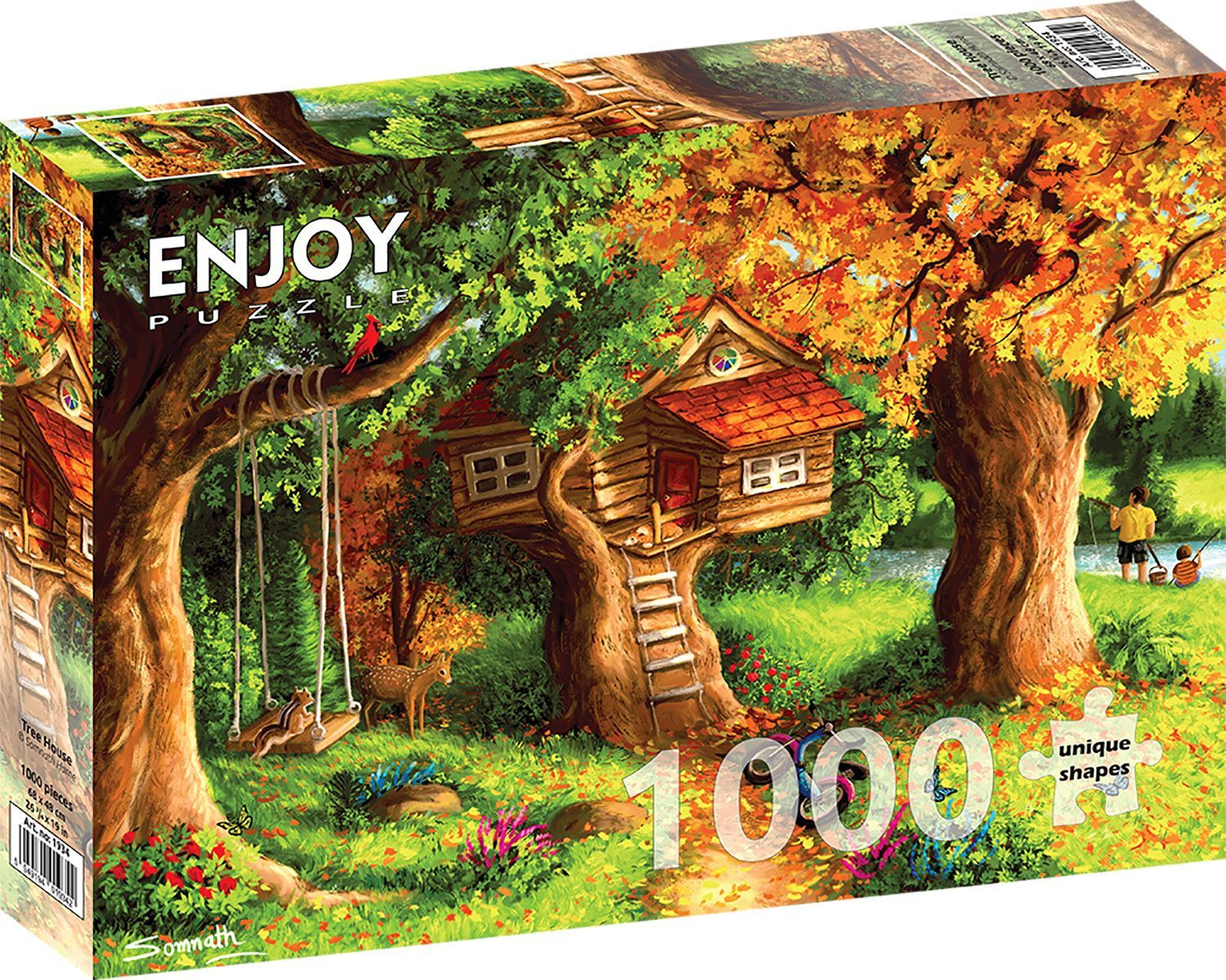 ENJOY Puzzel Boomhuis 1000 stukjes