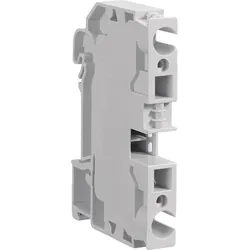 Hager KYA10LH2 Durchgangsklemme 10mm2-Phase, 800V-57A, 2 Anschlüsse, Stecktechnik