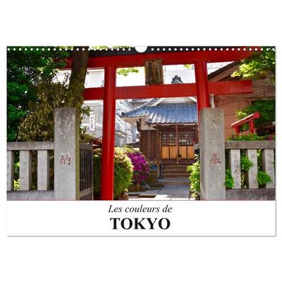 Les couleurs de Tokyo (Calendrier mural 2026 DIN A3 vertical), CALVENDO calendrier mensuel