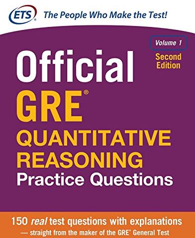 Educational Testing Service - Official GRE Quantitative Reasoning Practice Questions (Test Prep) - Preis vom 10.10.2026 11:48:34 h