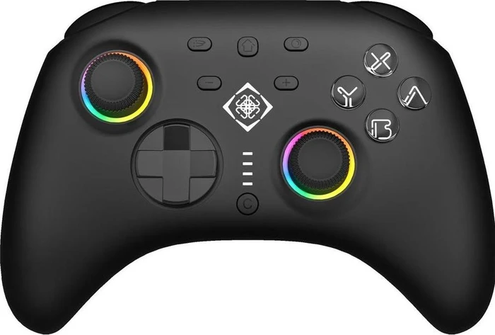 Deltaco Controller 2 C Taste RGB Wireless schwarz Switch
