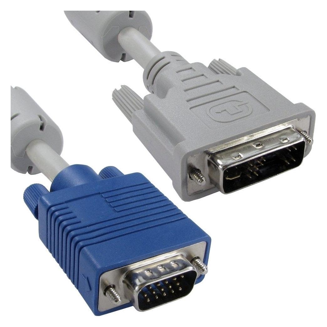 Cables Direct CDL 2m DVI-A (M) to SVGA (M) Cable (2 m) (DV-104)