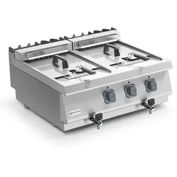 Mastro 700er Kochserie / Elektro-Fritteuse, Tischmodell, 2x 10 Liter