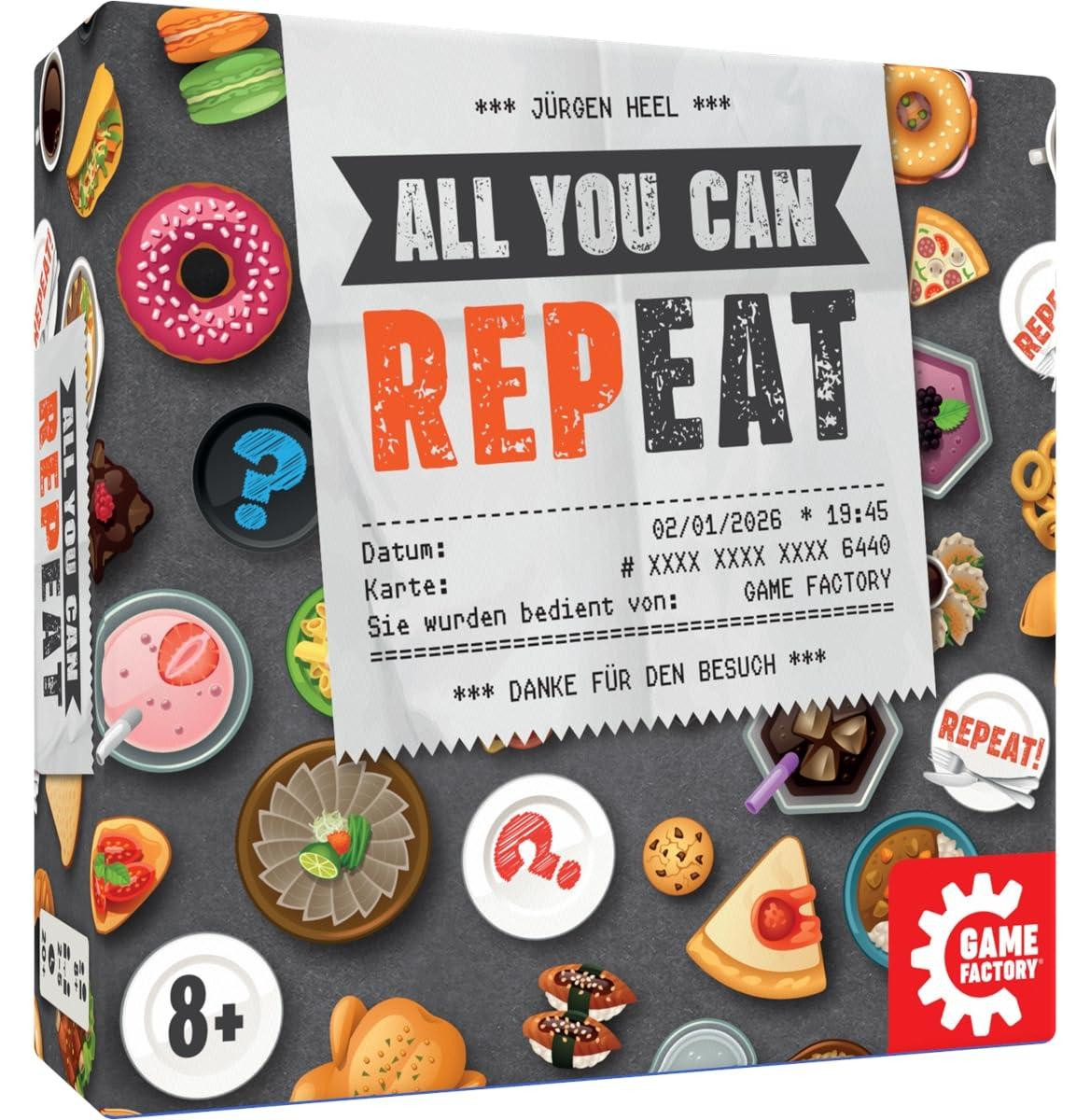 Game Factory 646032 All You Can Repeat snack voor gamers