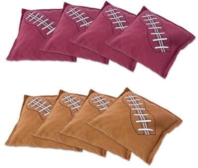 GSE Games & Sports Expert GSE™ Set of 8 Regulation Size Cornhole Bean Bags. Corn Hole Board Toss Game Replacement Bean Bags