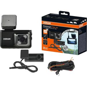 OSRAM Dashcam Roadsight Pro 30, Auto, 1296p Weitwinkel-Kamera 140°, Rückfahrkamera, GPS