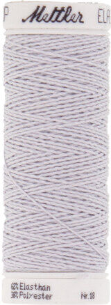 Mettler Elastic-Gummifaden, 10 m-Spule, weiß
