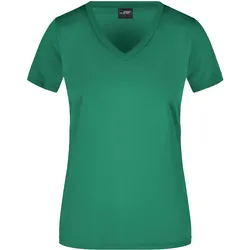 Damen Active-V-Shirt "JN735" - XS - green