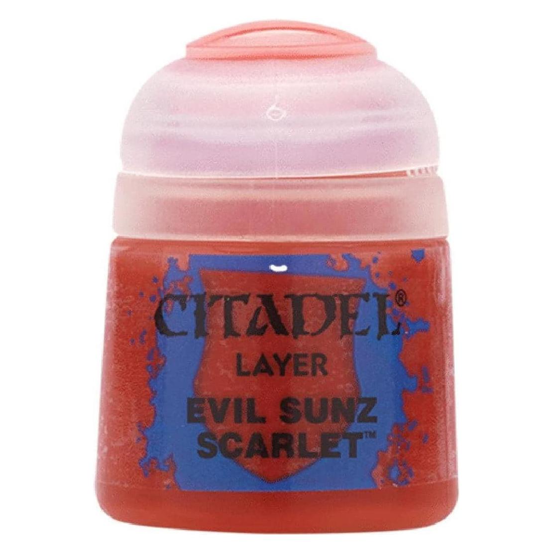 Games Workshop Citadel Pot de Peinture - Layer Evil Sunz Scarlet (9918995100506)