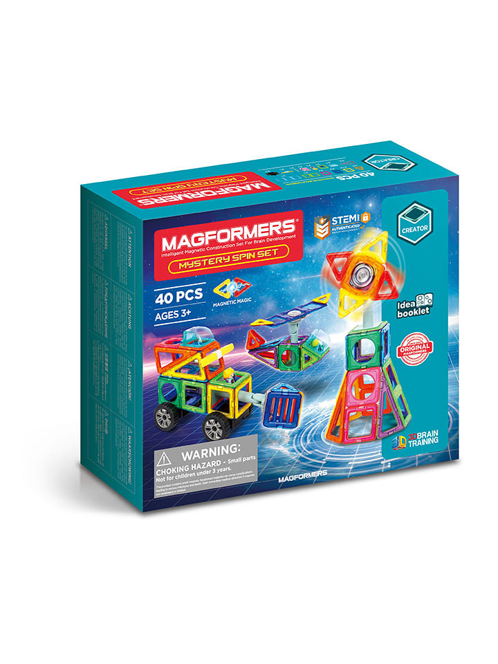 MAGFORMERS 40tlg. Magnetspielset "Mystery Spin" - ab 3 Jahren - onesize