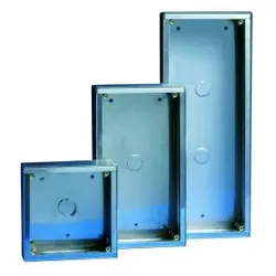 Comelit 3159/2 AP-Gehäuse Vandalcom, 2 Module, Edelstahl 31592