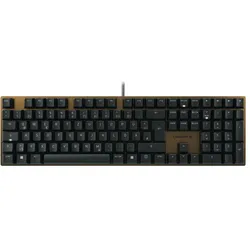 Cherry KC 200 MX (DE, Kabelgebunden), Tastatur, Schwarz