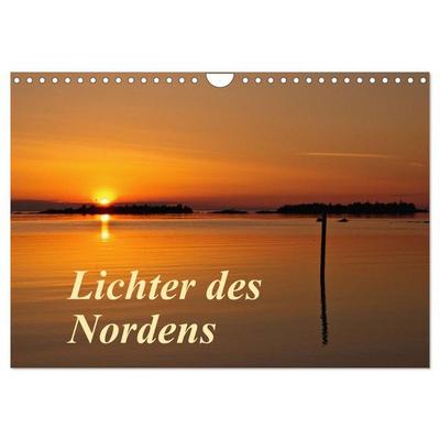 Lichter des Nordens (Wandkalender 2026 DIN A4 quer), CALVENDO Monatskalender