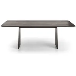 Musterring Esstisch Helmond 220 x 100cm Holz Moor 100 cm