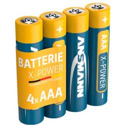 Ansmann X-Power Micro (AAA)-Batterie 1.5 V 4 St. 1521-0007
