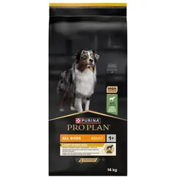 PRO PLAN Light Sterilised All Sizes Adult Hundefutter mit hohem Rindfleischanteil 14 kg