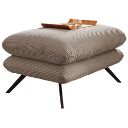 HOCKERBANK CHARME Taupe Cord