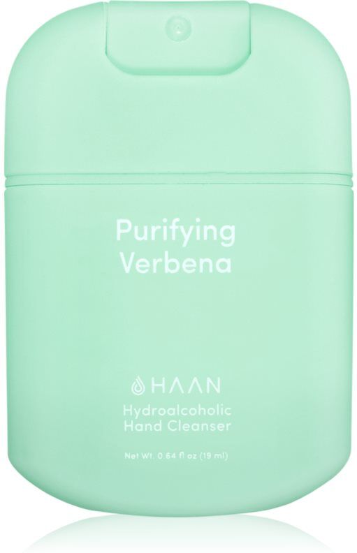 HAAN Purifying Verbena hand cleansing spray with antibacterial ingredients Mini 19 ml