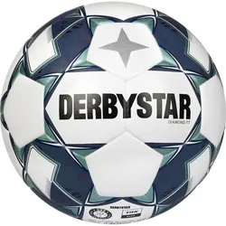 DERBYSTAR Diamond TT Dual-Bonded Trainingsfußball weiß/blau 5