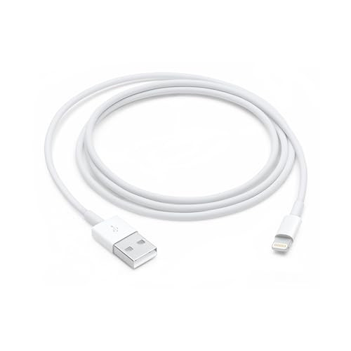 Apple Lightning naar USB-A kabel, Wit, 1 m