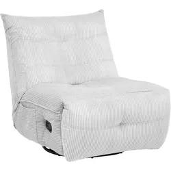 Sessel Alura Creme Cord Drehbar