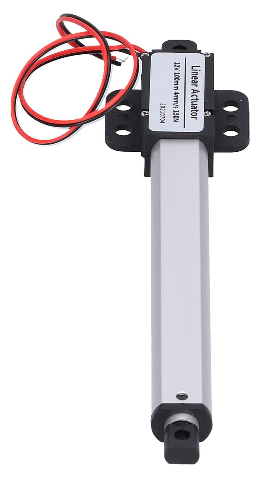 Selius 12V Lineaire Actuator 100mm - Geluidsarme Mini Elektrische Actuator met Kortsluitbeveiliging