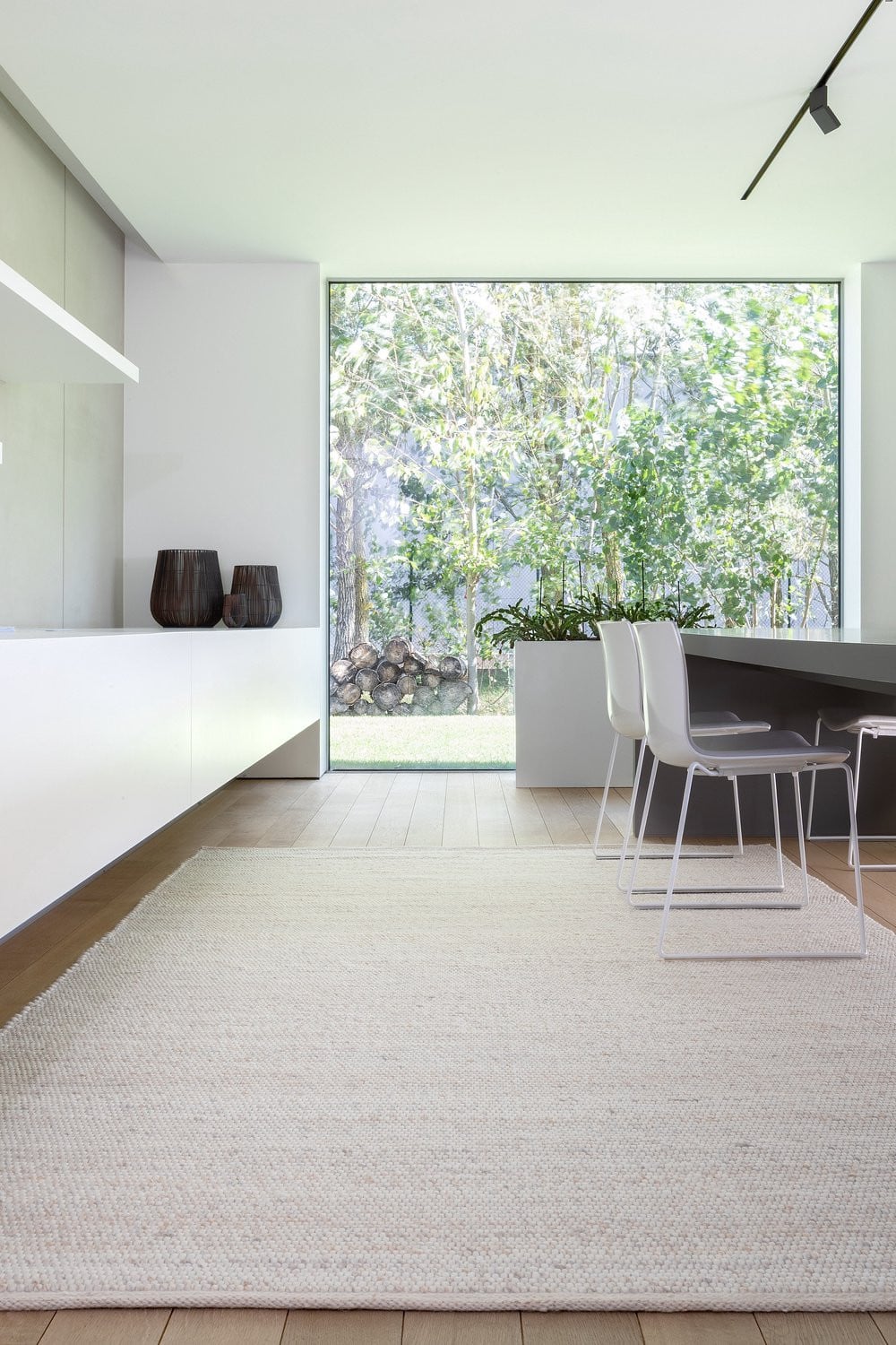 Acsento Milano Vloerkleed Beige Mix - 160 x 230 cm - Wol - Rechthoekig - Scandinavisch en Modern