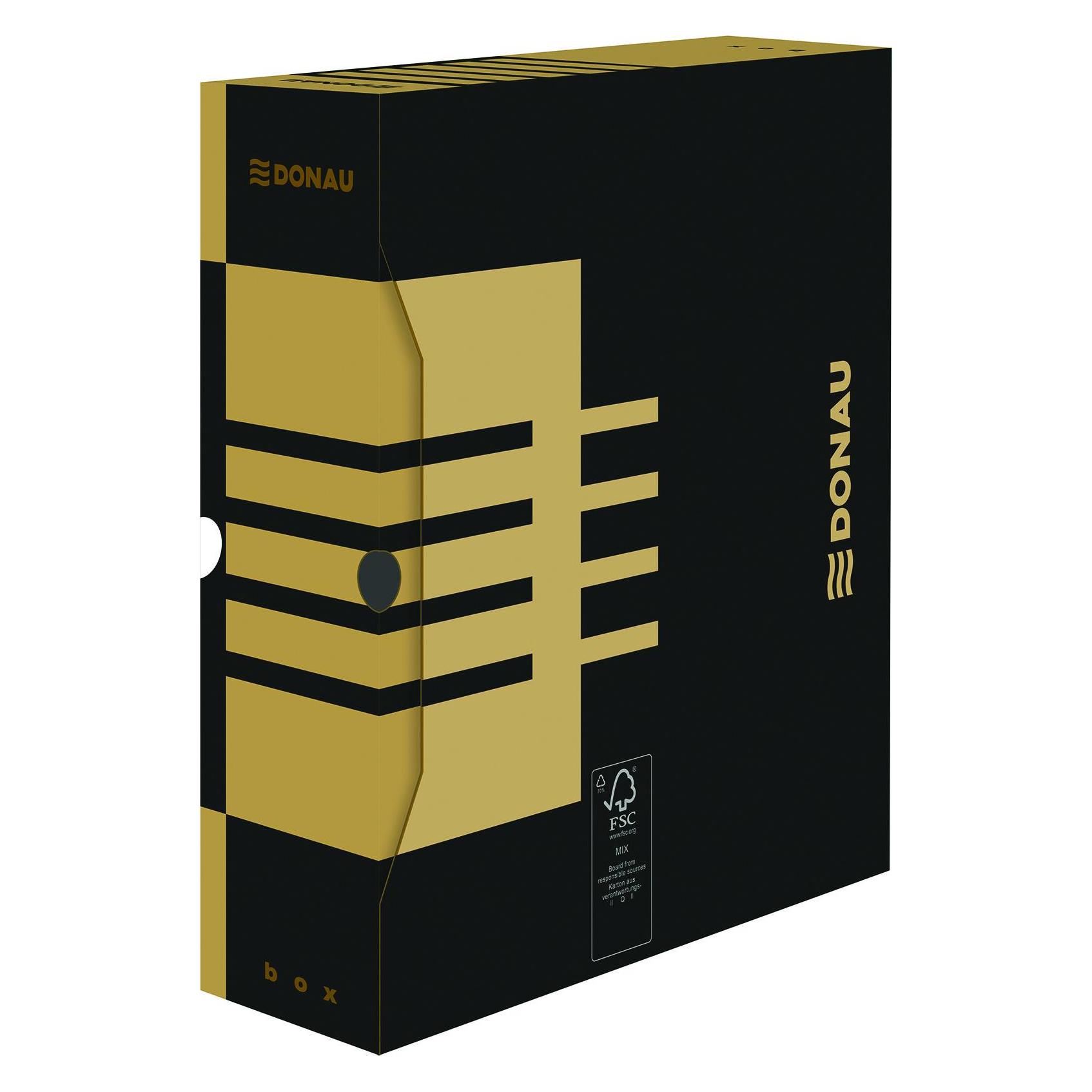 Donau Archivbox, karton, a4/100mm, braun (A4) (36045222)