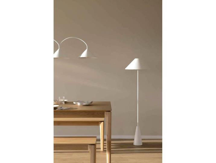 Cannes Lampadaire White - Globen Lighting - Salon / séjour - Métal