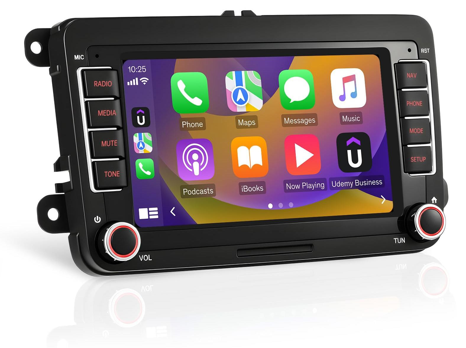 Selius 7 inch Linux CarPlay Autoradio voor Volkswagen Golf, Passat en Polo