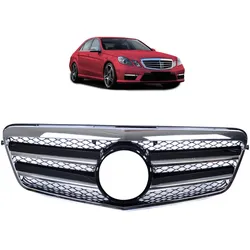 Kühlergrill Chrom & Schwarz passend für Mercedes-Benz E-Klasse W212 2009-2013